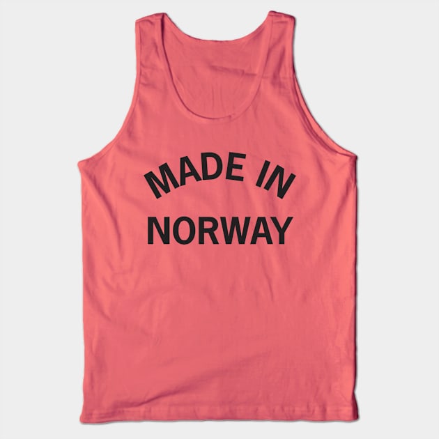 Made in Norway Tank Top by elskepress